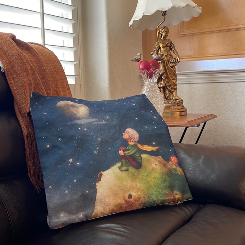 The Little Prince, printed Beautiful fate Thorw Pillow Case Cushion Cover